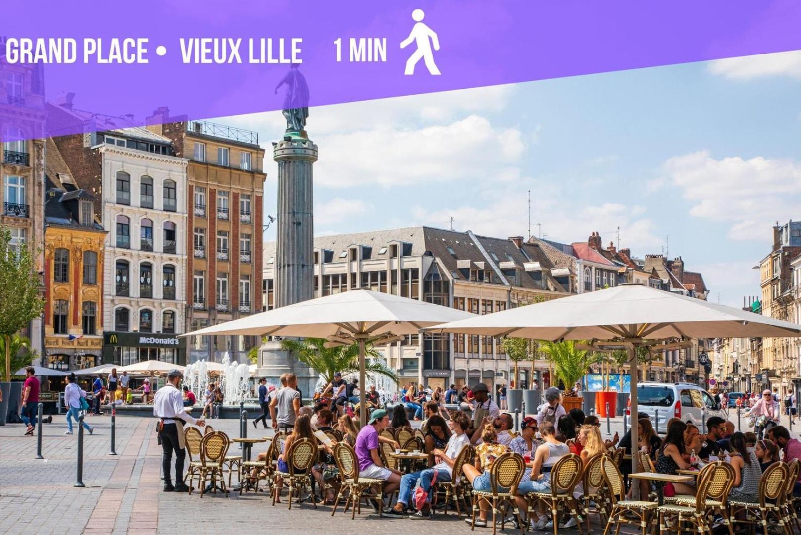 Superbe Appartement Sur La Grand Place, Avec Vue ! Lille Exterior photo